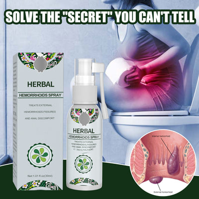 Natural Herbal Hemorrhoids Spray